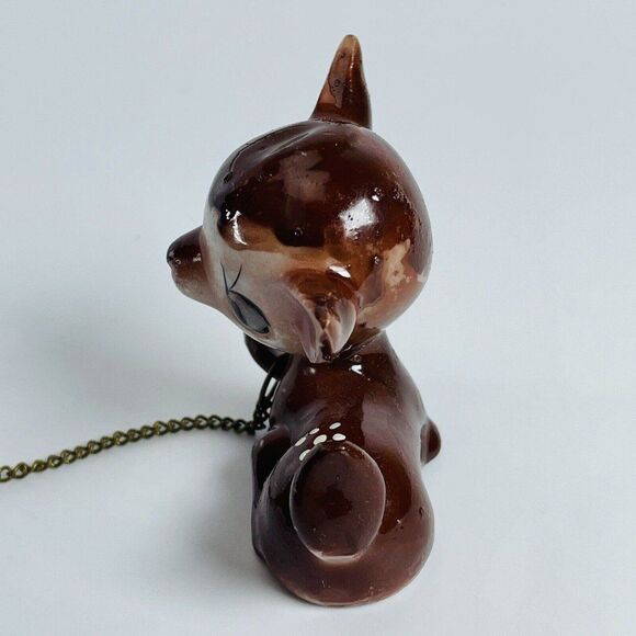 Arnart Sugar Salt Glazed Chain Deer Family Figurines Japan VTG MCM Christmas - Picture 11 of 12